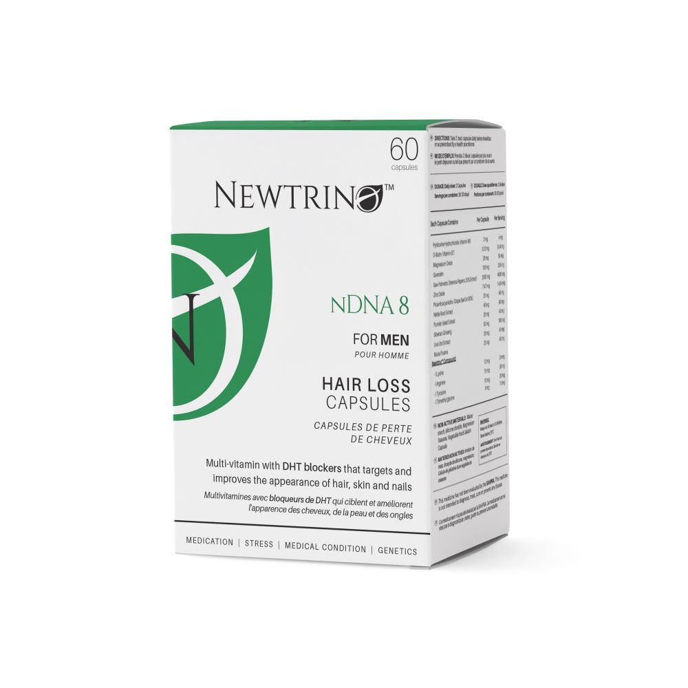 NEWTRINO HAIR GROWTH SUPPORT CAPSULES FOR MEN – 60 CAPS