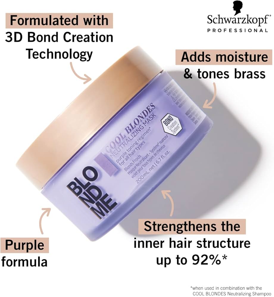 BLONDME Cool Blondes Neutralizing Mask 200ml