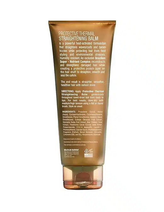 BRAZILIAN THERMAL STRAIGHTENING BALM – 240ML
