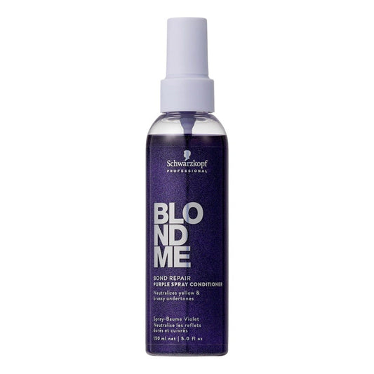 Schwarzkopf BLONDEME Bond Repair Neutralizing Purple Spray Conditioner - 150ml